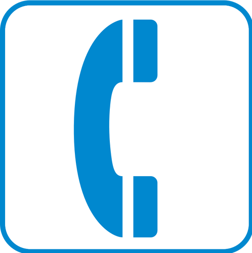 Telefoon pictograph