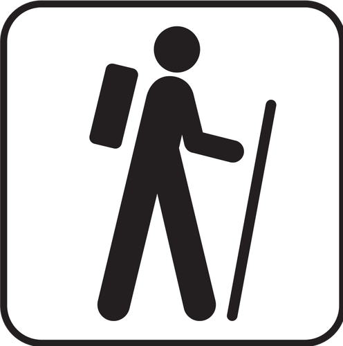 Hiking ikon