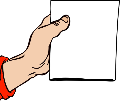 Ilustraţie vectorială de mână cu brosura