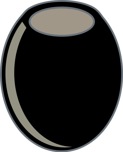 Vektor černých oliv