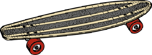Gambar vektor skateboard