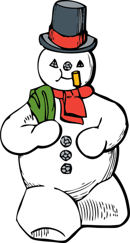 Snowman ग्राफिक डिजाइन