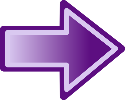Formă de săgeată violet