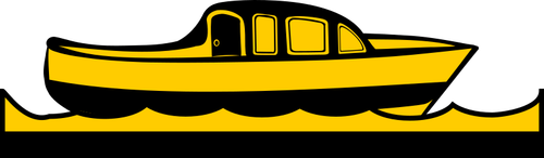 Barca cu cabina