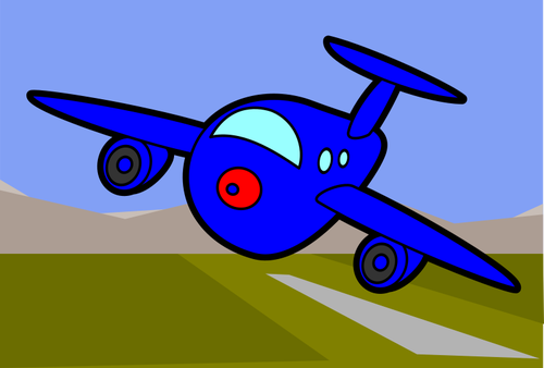 Passagier-Flugzeug-Bild