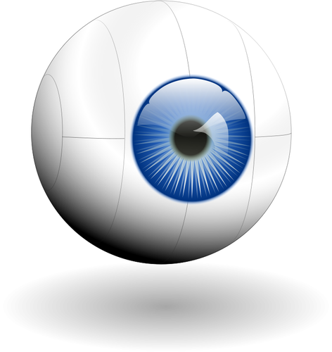 Silmävektorin ClipArt-kuva