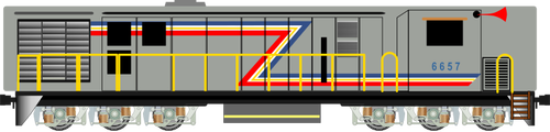 KTM locomotiva