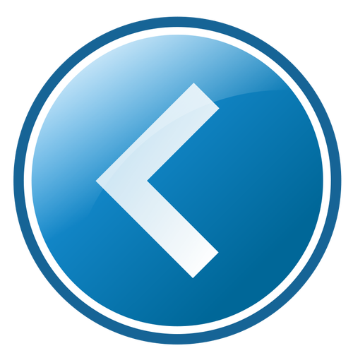 Immagine vettoriale di icona freccia sinistra