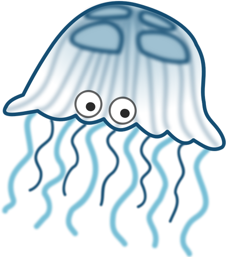 Kreslený medúzy