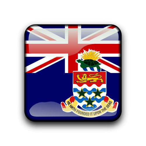 Ilhas Cayman bandeira vector