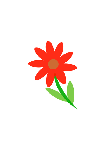 Flower skica
