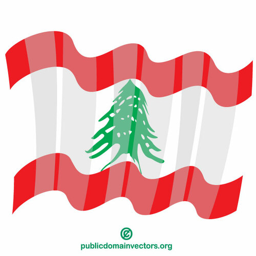 Libanons nasjonalflagg