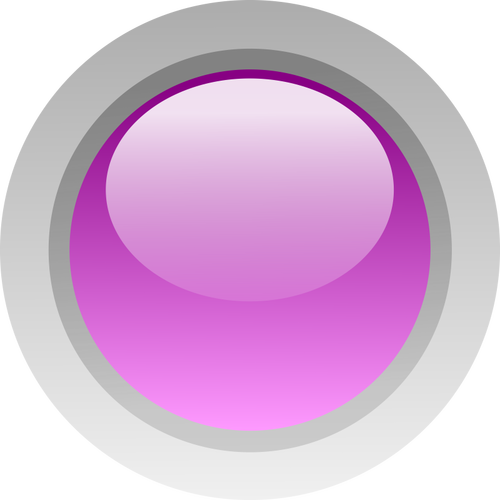 Illustration vectorielle de doigt taille bouton violet