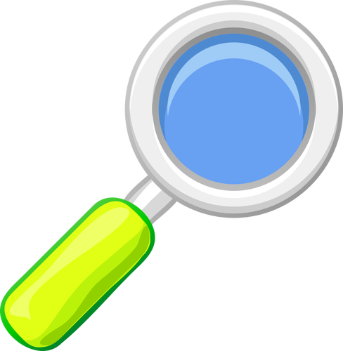 Magnifying lens icon