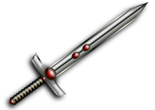 Pedra preciosa espada