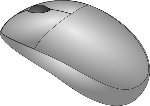 Draadloze muis vector tekening