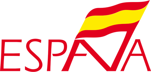 Spania logoen vektor image