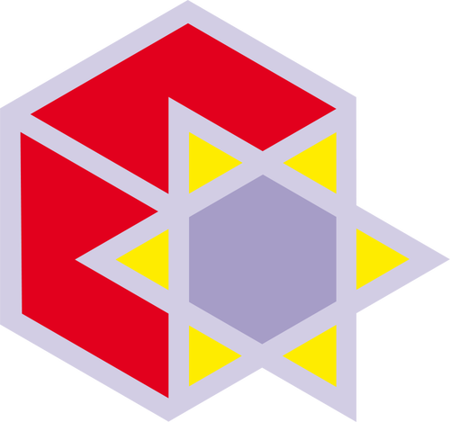 Star-logo vector afbeelding