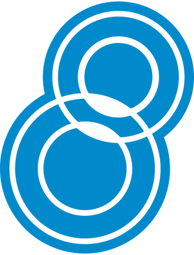 Water logo vectorillustratie