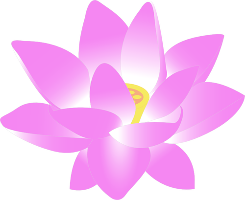 Vektori ClipArt lotus kukka