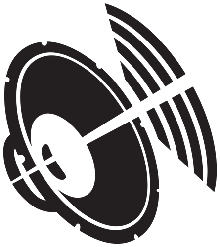 Lautsprecher-Symbol-Vektor-Bild