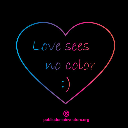 Kärlek ser ingen färg