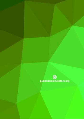 Groene laag poly patroon