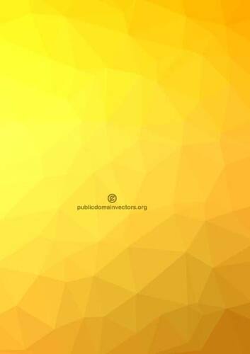 Yellow polygonal background