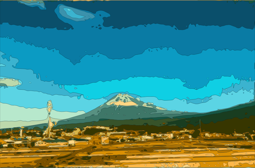 周囲の環境と雄大な富士