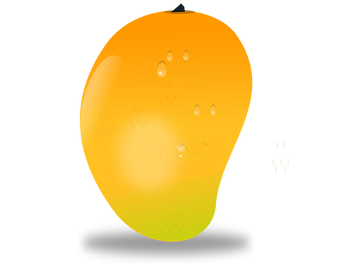 芒果水果矢量图像