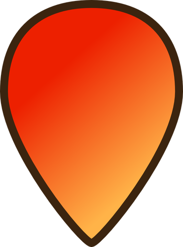 Mapa de ubicación pin icono vector de la imagen