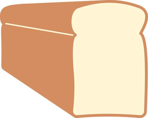 Pâine franzelă vector imagine
