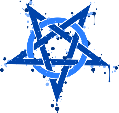 Bild des ein Pentagramm