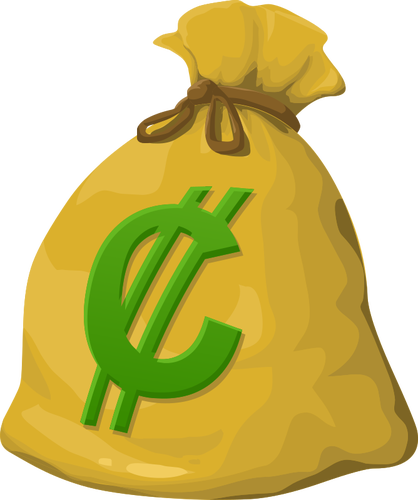 Icona del sacchetto di soldi