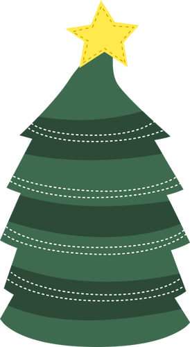 شجرة عيد الميلاد الخضراء