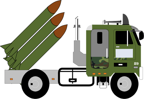 ミサイル搭載トラック