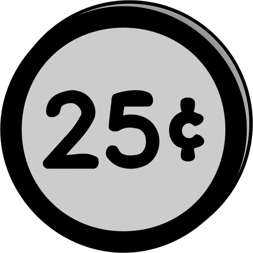 Mynt 25 cent