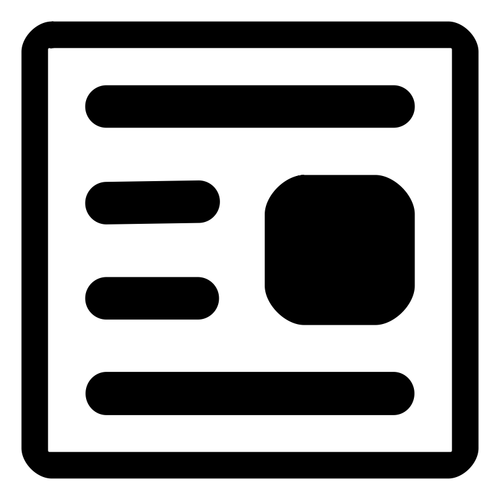 Image clipart vectoriel du monochrome wordprocessing fichier type signe