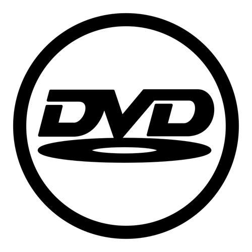 Icône de vecteur de DVD