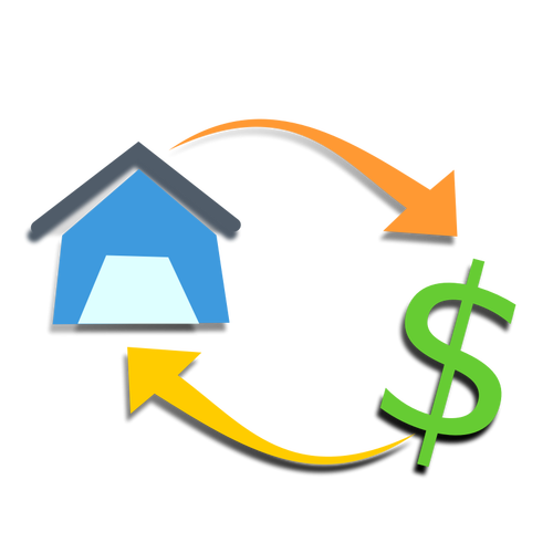 Illustration vectorielle hypothèque