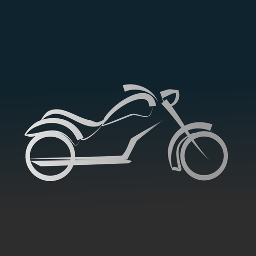 Vetor de ícone de moto