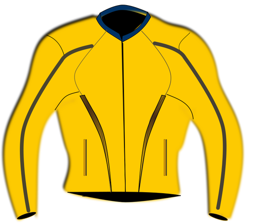 Motorsports jacket vector image