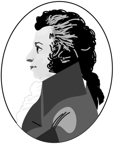 Immagine vettoriale Mozart