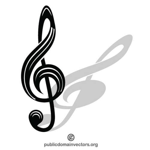 Simbolo chiave musicale