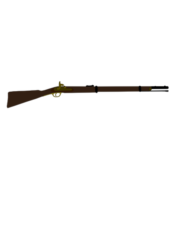 Musket vector drawing