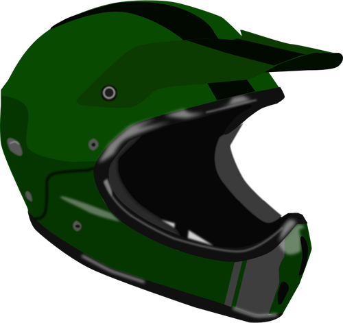 Wegrace helm vector illustraties