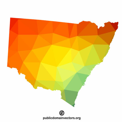 New South Wales color map