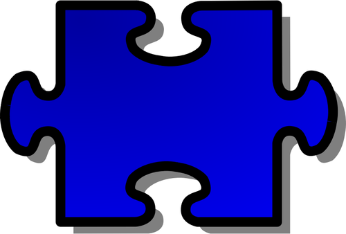 Imagem vetorial de peça de quebra-cabeça 2
