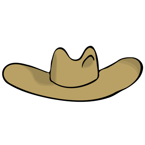 Sombrero de vaquero vector de la imagen