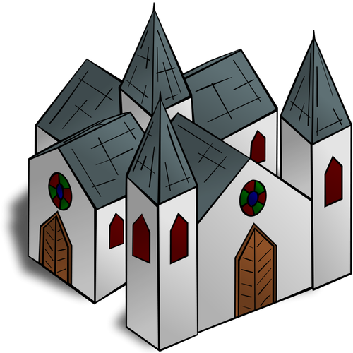 Image vectorielle cathédrale